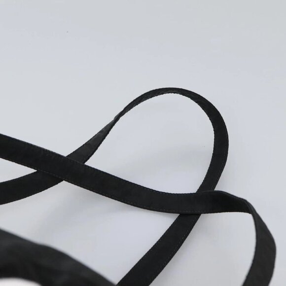 PRADA Backpack Nylon Black Gold Auth bs22978 - Picture 10 of 14